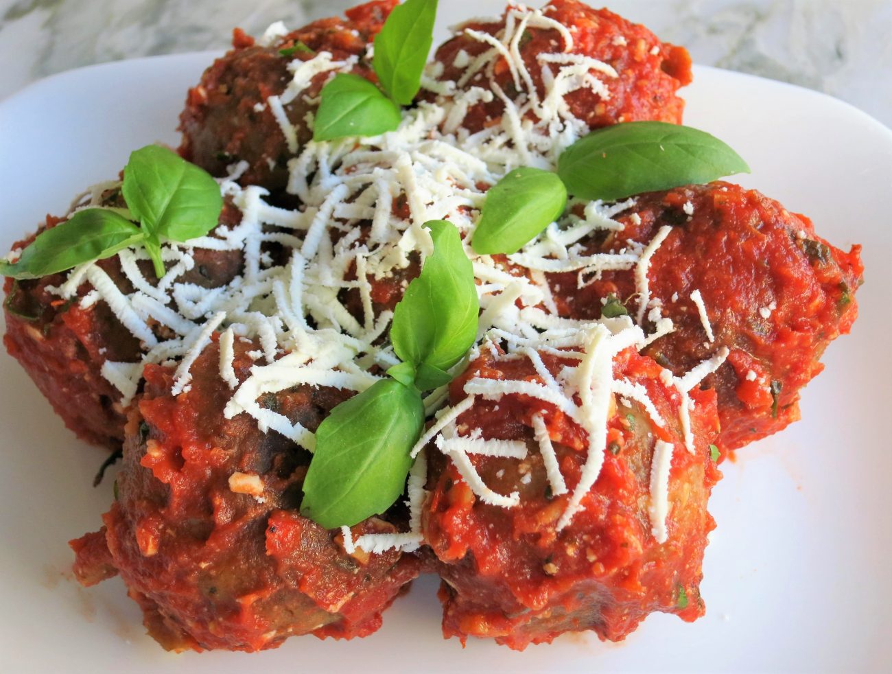 Polpette di Melanzane in salsa di pomodoro