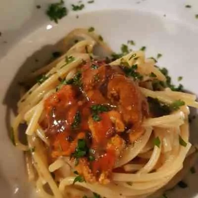 Spaghetti con i ricci